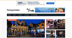 Desktop Screenshot of pattayavideos.com